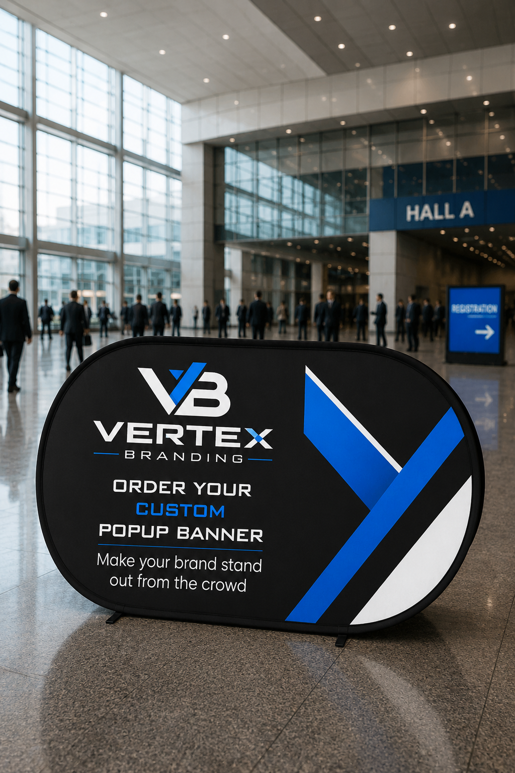 Branded Pop-Up Banner
