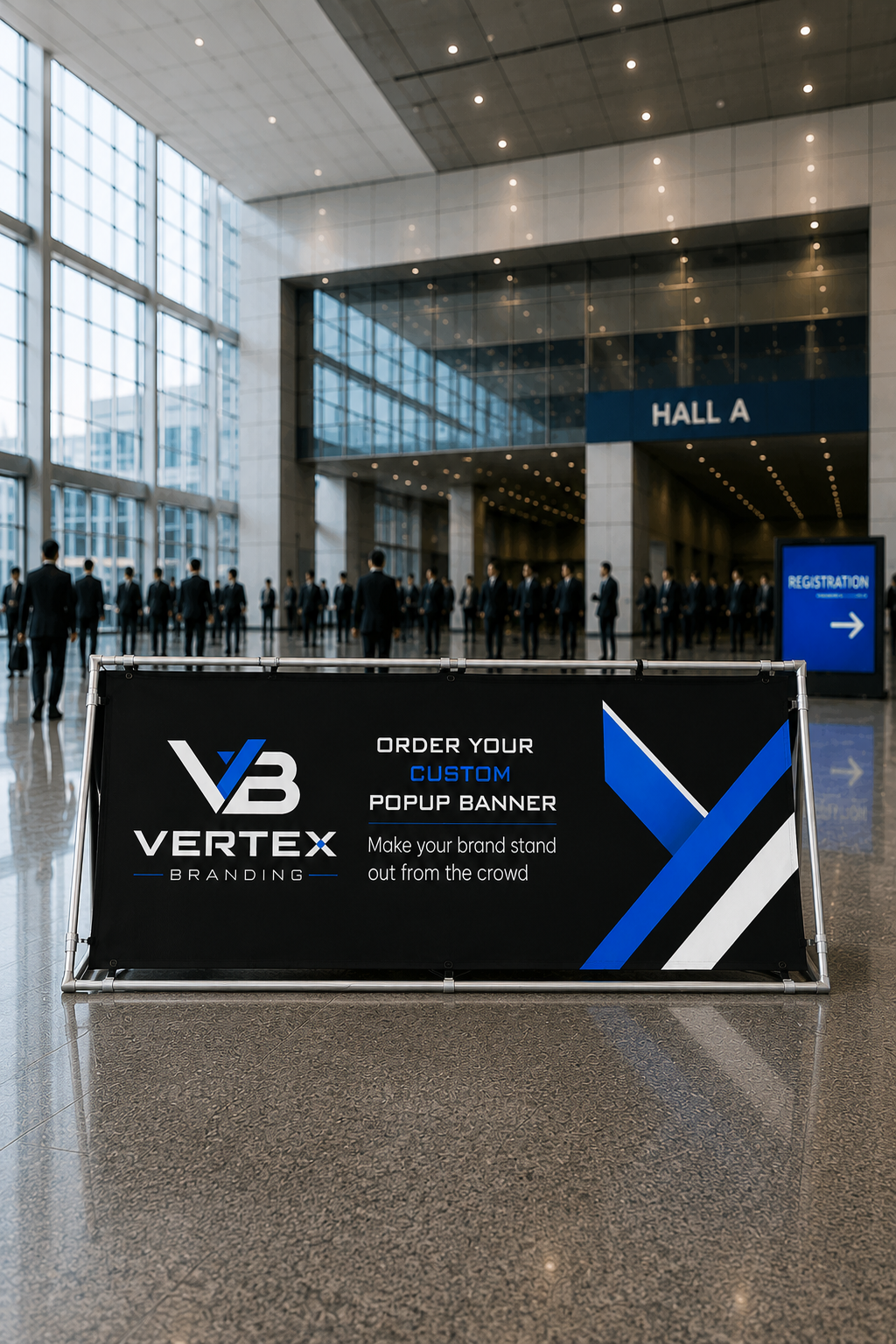 Branded A-Frame Banner