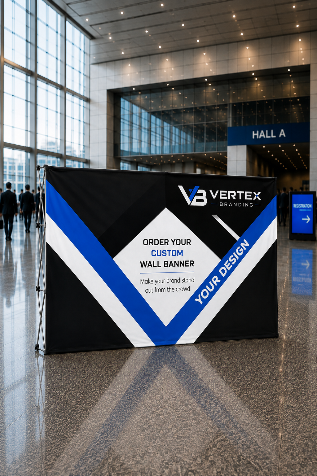 Branded Banner Wall